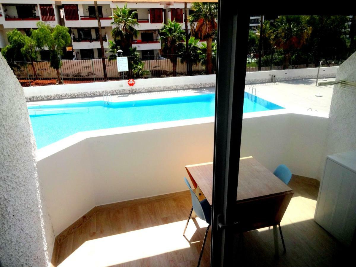 Spotless South Facing Apartment With Pool View And Wifi Heart Of Las Americas Playa de las Americas  Exteriör bild